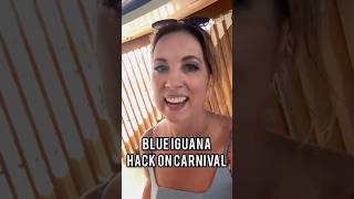 Blue Iguana Like a Pro #cruiselife #cruiseadvice