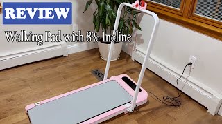 Trisomy Walking Pad with 8% Incline Review - See before you buy