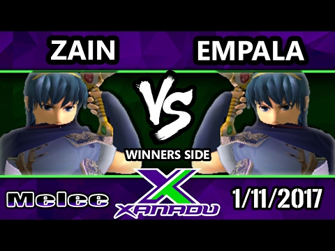 S@X 184 - SSI | Zain (Marth) Vs. Empala (Marth) - SSBM Tournament - Smash Melee