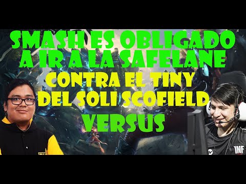 SMASH OBLIGADO A IR A LA SAFE LANE CONTRA EL SOLI SCOFIELD (TINY)