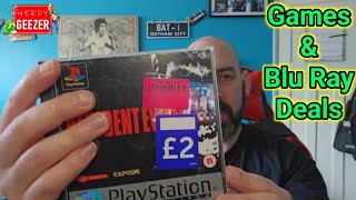 Blu ray & game pickups