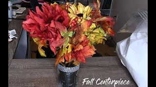 DIY Dollar Store Fall Centerpiece!