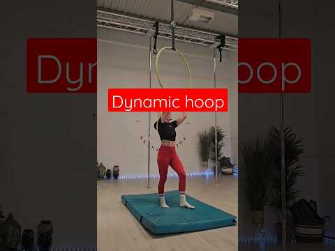 Aerial hoop/lyra dynamic combo #aerial #aerialhoop #lyra #lyrahoop #shorts  #aerialhooptricks