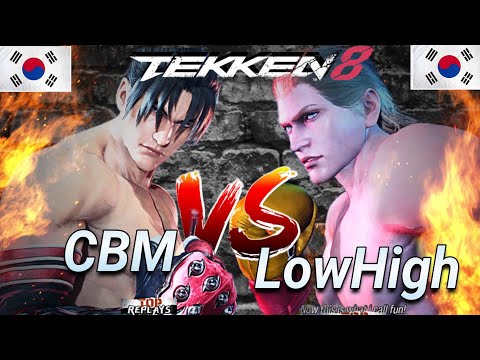 Tekken 8 CBM (Jin) Vs LowHigh (Steve) Ranked Matches