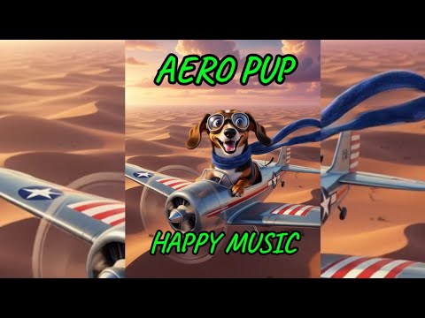 Aero Pup | Happy Instrumental Music for Travel & Daydreaming | Flying Around the World