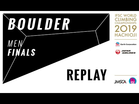 IFSC Climbing World Championships Hachioji 2019 || Men's Boulder final