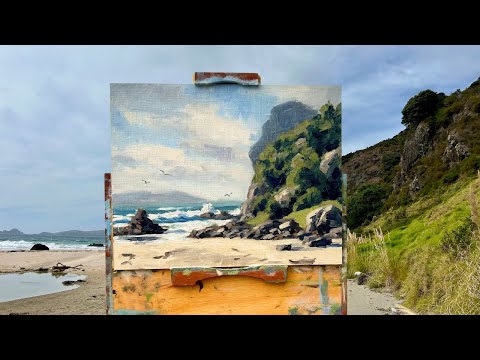 How to Paint Seascapes Outdoors From Life