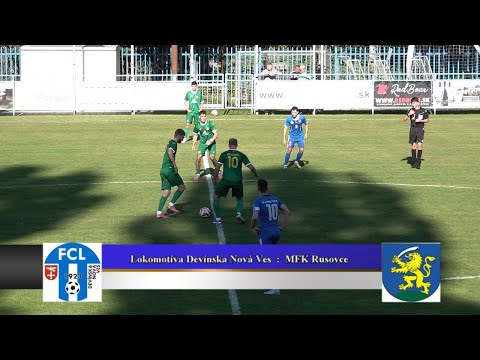 Lokomotíva Devínska Nová Ves : MFK Rusovce  0 : 5  IV. liga BFZ 5. kolo zostrih a rozhovor 2526 HD