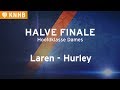 NK Zaal 1/2 Finale Hoofdklasse Dames I Laren - Hurley