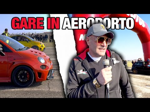 AIRPORT RUNWAY RACES - LAMBO SHOW