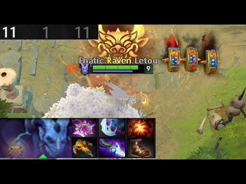 Raven - Riki | Fnatic vs Team Secret  (game 2) BO2 | The International 2021