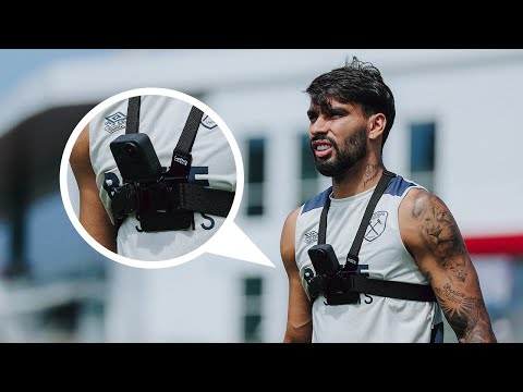 Lucas Paquetá wears body camera in training! | Paquetá Cam Exclusive POV🎥🇧🇷