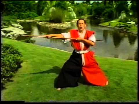 Casey Marks Teaching Basic Bo Strikes