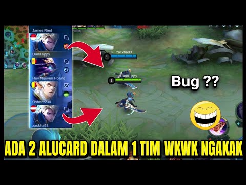 Ngakak ! Nyoba Alucard Revamp Malah Jadi Ada 2 Alucard dalam 1 Tim - Mobile Legends