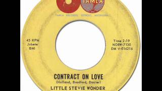 LITTLE STEVIE WONDER - Contract On Love [Tamla 54074] 1963