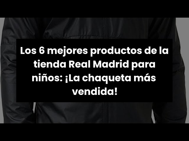 Vídeo relacionado con Real Madrid Chaqueta Plus Grey con Cremallera Adulto Producto Oficial - M
