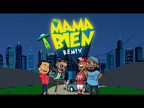 Marvel Boy, J Alvarez, Luigi 21 Plus & Franco El Gorila - Tu Mama Bien Remix (Lyric Video)