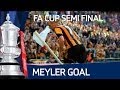 DAVID MEYLER GOAL: Hull City confirm their place in the FA Cup Final winning their Semi Final 5-3
