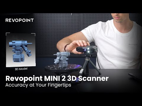 Revopoint MINI 2 3D Scanner: Specialized for Small Object Scanning