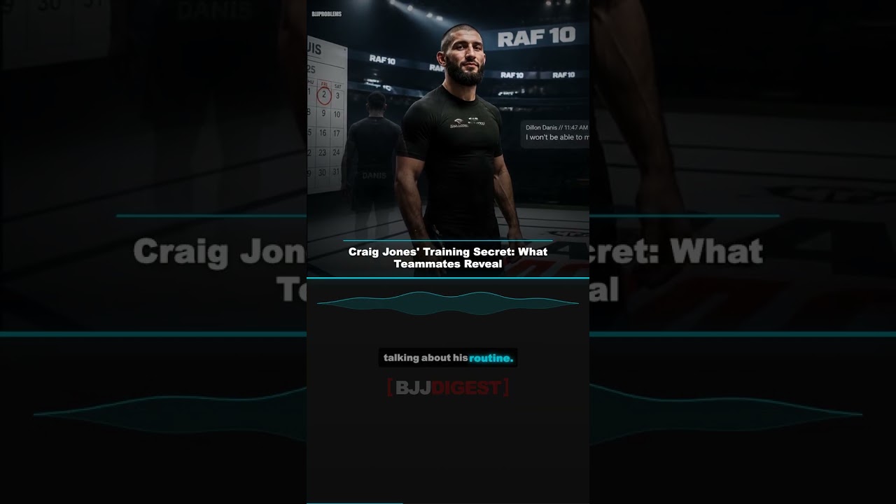 Craig Jones' Training Secret Isn't Real, Teammates Say #Shorts