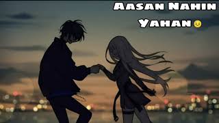 Download lagu Aasan Nahin Yahan (Lyrical song) -Arijit Singh| Jeet Ganguly | Ashiqui 2| Bollywood Songs mp3 Download lagu Aasan Nahin Yahan (Lyrical song) -Arijit Singh| Jeet Ganguly | Ashiqui 2| Bollywood Songs mp3