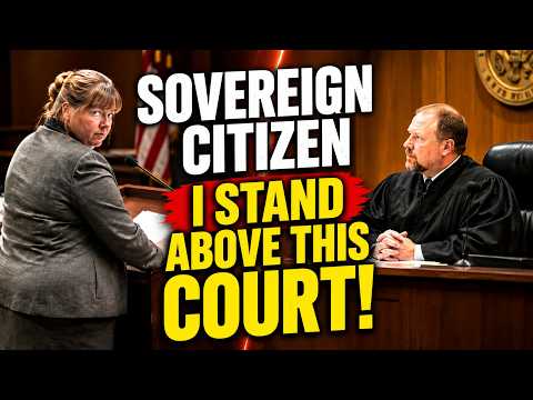Sovereign Citizen Demands "Eye Contact" From the Judge — Ends Up Crying Over Jail Conditions!!
