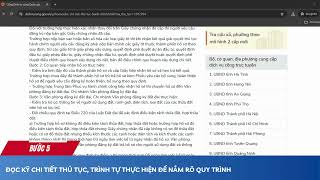 Hướng dẫn nộp trực tuyến Tách thửa, hợp thửa đất