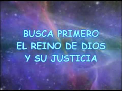 Busca primero el reino de Dios
