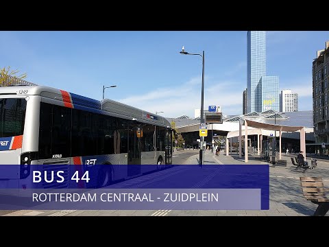 [Classic cabride] Bus Rotterdam, line 44, Rotterdam Centraal - Zuidplein