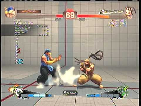SSF4AE:  Yun (hsymd)  vs.  Ibuki (RYO ren0624)    SD
