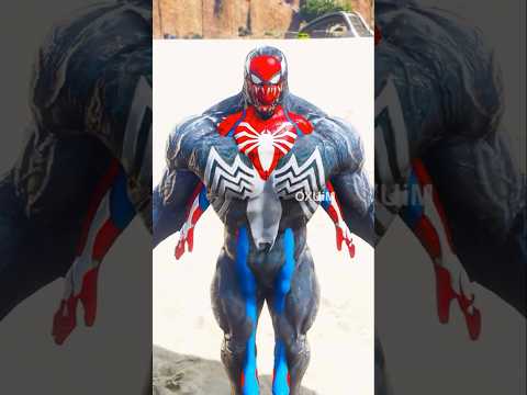 GTA V SPIDERMAN & VENOM's (Spider-Venom) REVENGE ON ZOMBIE SPIDER-MAN! #shorts #gta5