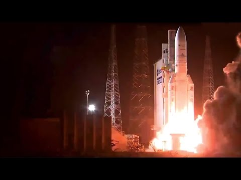 Ariane 5 ECA VA228 launches Intelsat 29e satellite
