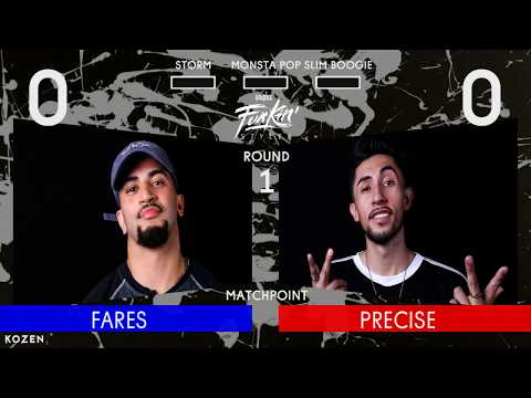 SNIPES FUNKIN STYLEZ 2018 - POPPING BEST 8 - FARES vs. PRECISE
