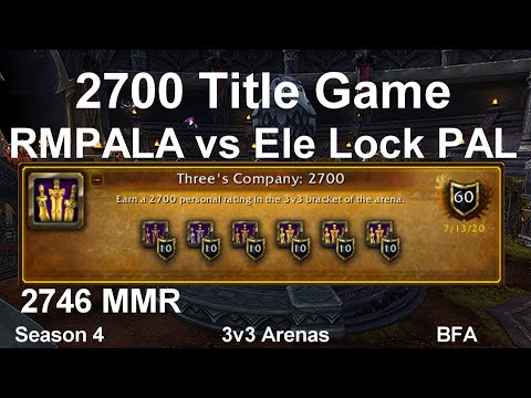 Fire Mage PvP 8.3 - 2700 Achievement Title