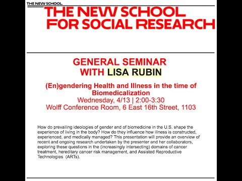 General Seminar @NSSR | Lisa Rubin