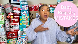 Baby Registry MISTAKES! What not to do!