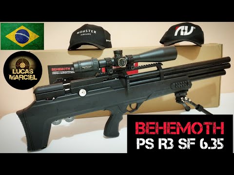 Nova Behemoth PS-R3-SF 2024 com 77 joules e baita autonomia