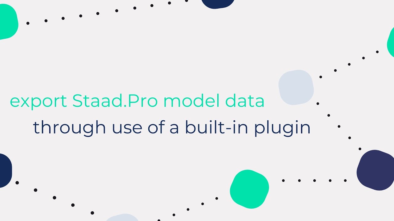 Staad.Pro to Pathw.ai: Faster Steel Structure Data Export