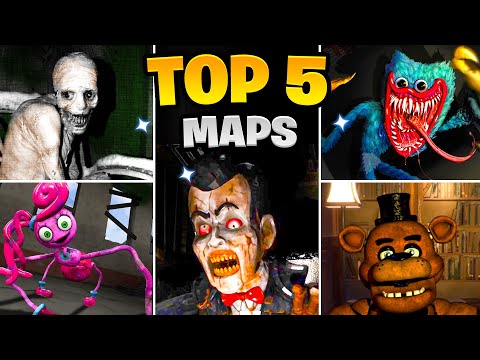TOP 5 HORROR FORTNITE CREATIVE 2.0 MAPS