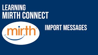 Message Browser View: Importing Messages