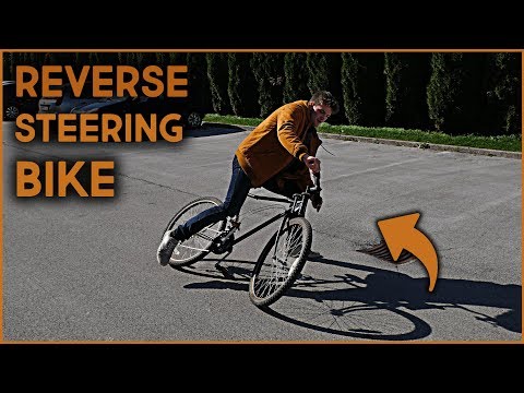Make a Reverse Steering Bicycle At Home