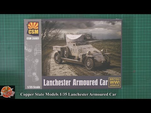 Copper State Models 1/35 Lanchester Armoured Car review