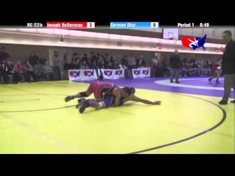 GR 60 KG - Bronze - Joe Betterman (Army) vs. German Diaz (PUR)