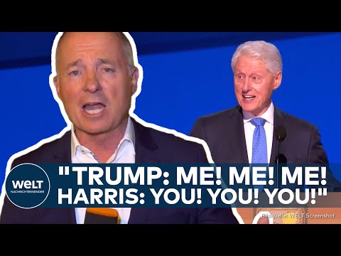 Video Thumbnail: US-WAHLKAMPF: "Donald Trump zerpflückt!" Ex-Präsident Bill Clinton wirbt für Kamala Harris!