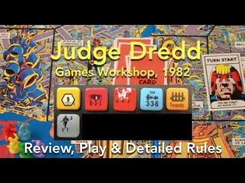 Judge Dredd (Games Workshop) Review & How to Play