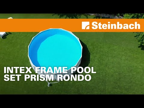 Каркасний басейн Intex Frame Pool Prism Rondo 366 x 84 см комплект (28214AD)