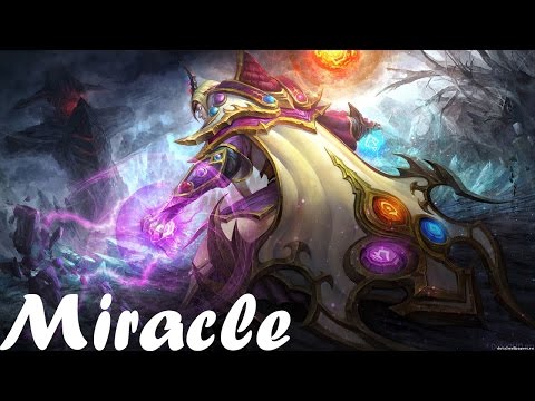 Dota 2 THE TOP 1 MMR IN THE WORLD PLAYS INVOKER - Miracle-