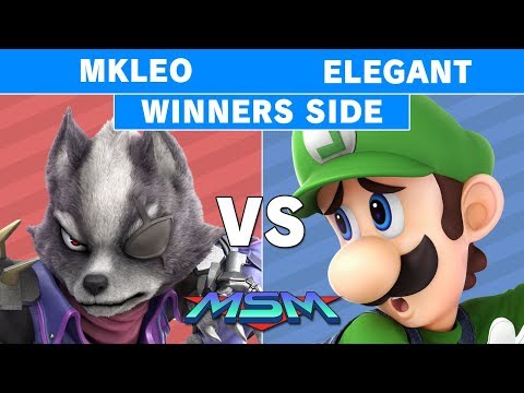 MSM 176 - Echo FOX MVG | MkLeo (Wolf) vs Elegant (Luigi) Winners - Smash Ultimate