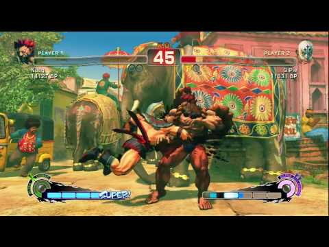 SSFIV Online: Fujino (Akuma) vs GiPie (El Fuerte) TRUE-HD QUALITY