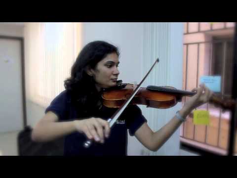 Himani Plays the Violin